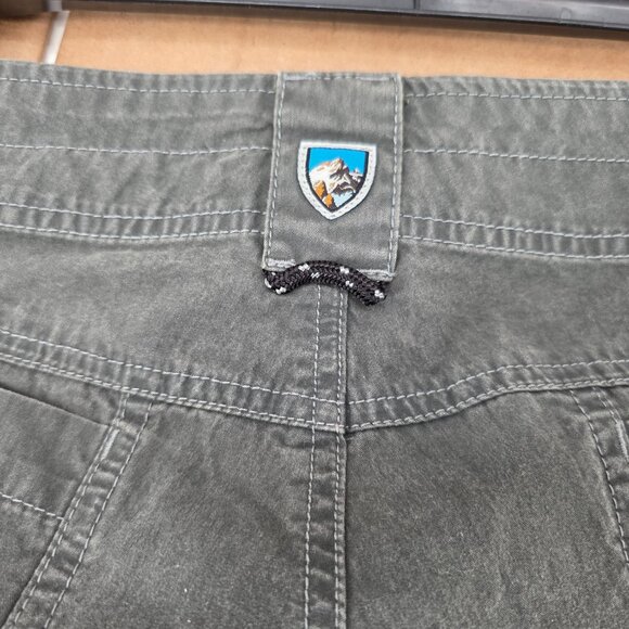 Kuhl Ambush Cargo Shorts Men's 34 Green Vintage Patina Dye Hiking Camp - Picture 6 of 10